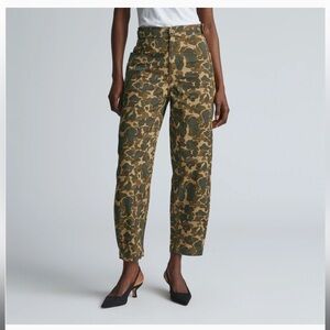 Everlane Fatigue Barrel pant - fennel seed / camo - 00